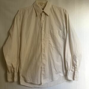 Burberry London Button Shirt Mens SM Old Money Minimal Prepp